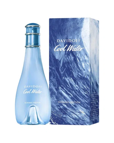 Davidoff Women's 3.3oz Coolwater Oceanic Edition Edt Spray In Transparent