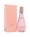 Davidoff Women's 3.4oz Cool Water Sea Rose Edt In Transparent