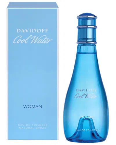 Davidoff Women's Coolwater 1oz Eau De Toilette Spray In Blue