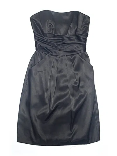 Pre-owned David's Bridal Cocktail Dress In Black