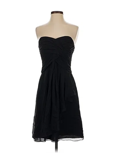 Pre-owned David's Bridal Cocktail Dress In Black