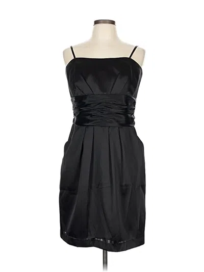 Pre-owned David's Bridal Cocktail Dress In Black