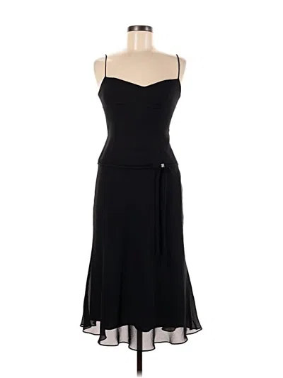 Pre-owned David's Bridal Cocktail Dress In Black