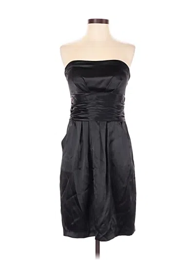 Pre-owned David's Bridal Cocktail Dress In Black