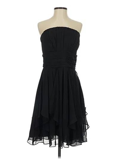 Pre-owned David's Bridal Cocktail Dress In Black