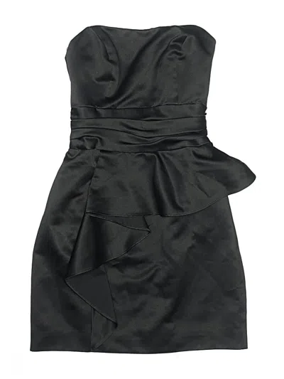 Pre-owned David's Bridal Cocktail Dress In Black