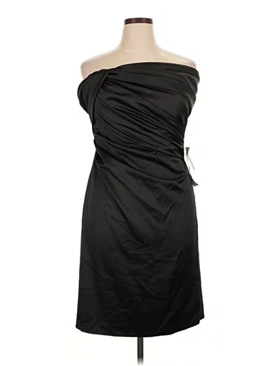 Pre-owned David's Bridal Cocktail Dress In Black