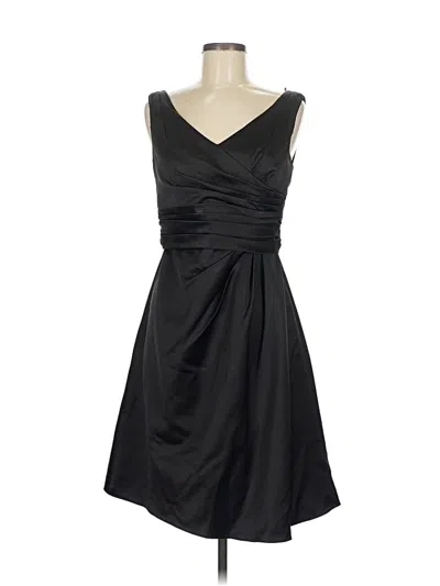 Pre-owned David's Bridal Cocktail Dress In Black