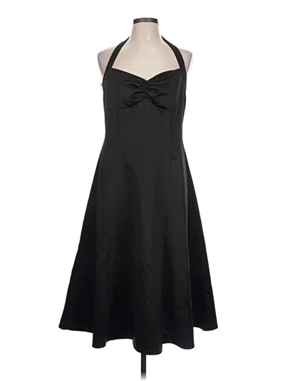 Pre-owned David's Bridal Cocktail Dress In Black