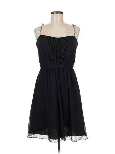 Pre-owned David's Bridal Cocktail Dress In Black