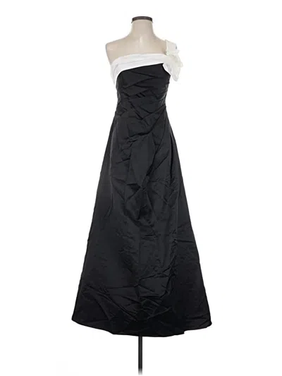 Pre-owned David's Bridal Cocktail Dress In Black