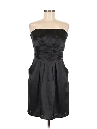 Pre-owned David's Bridal Cocktail Dress In Black
