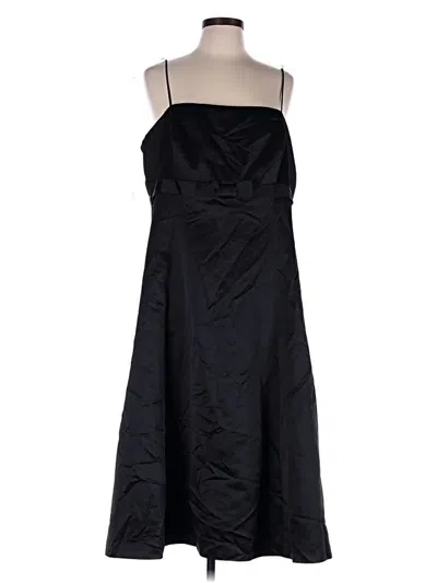 Pre-owned David's Bridal Cocktail Dress In Black