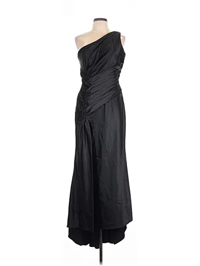 Pre-owned David's Bridal Cocktail Dress In Black