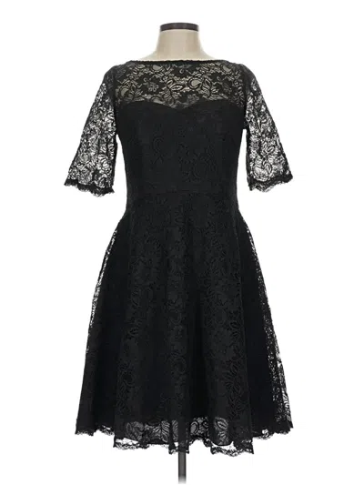 Pre-owned David's Bridal Cocktail Dress In Black