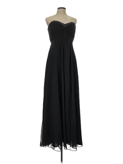 Pre-owned David's Bridal Cocktail Dress In Black