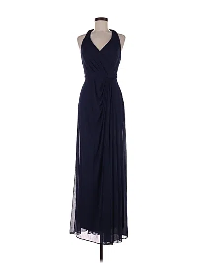 Pre-owned David's Bridal Cocktail Dress In Blue