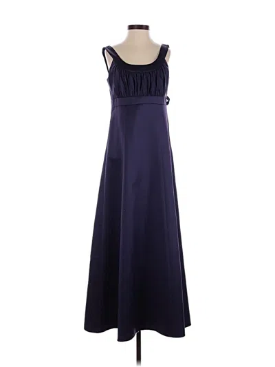 Pre-owned David's Bridal Cocktail Dress In Blue