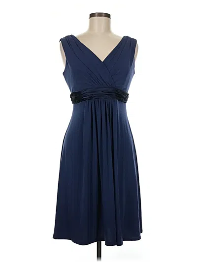 Pre-owned David's Bridal Cocktail Dress In Blue