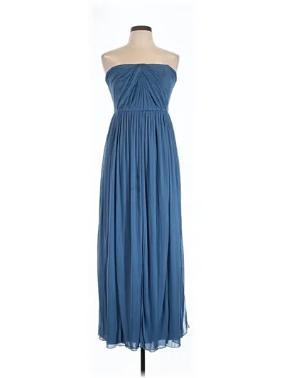 Pre-owned David's Bridal Cocktail Dress In Blue