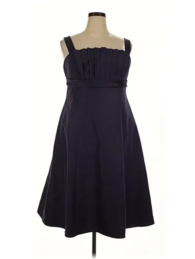 Pre-owned David's Bridal Cocktail Dress In Blue