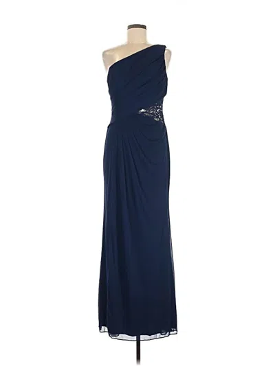 Pre-owned David's Bridal Cocktail Dress In Blue