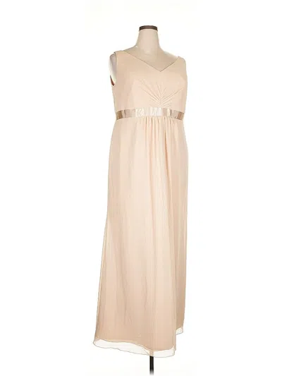 Pre-owned David's Bridal Cocktail Dress In Brown