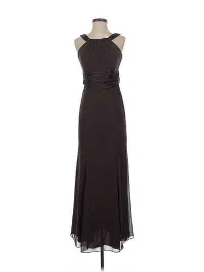 Pre-owned David's Bridal Cocktail Dress In Brown
