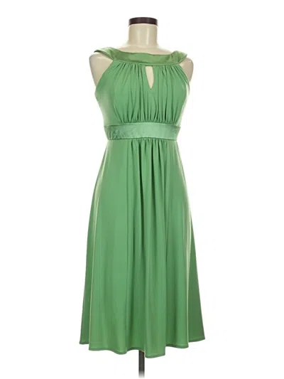 Pre-owned David's Bridal Cocktail Dress In Green