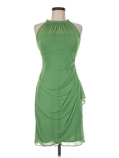 Pre-owned David's Bridal Cocktail Dress In Green