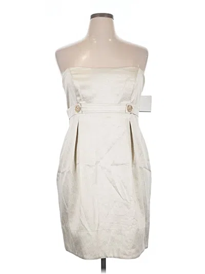 David's Bridal Cocktail Dress In Ivory