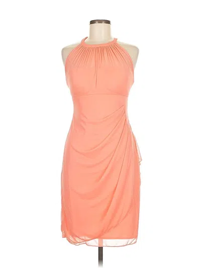 Pre-owned David's Bridal Cocktail Dress In Pink