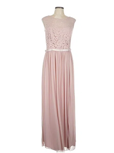 Pre-owned David's Bridal Cocktail Dress In Pink