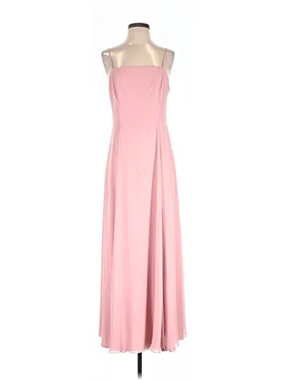 Pre-owned David's Bridal Cocktail Dress In Pink