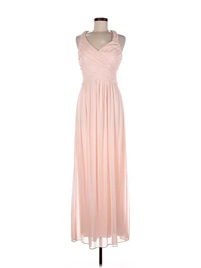 Pre-owned David's Bridal Cocktail Dress In Pink