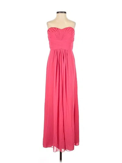 Pre-owned David's Bridal Cocktail Dress In Pink