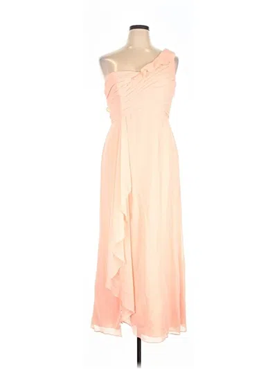 Pre-owned David's Bridal Cocktail Dress In Pink