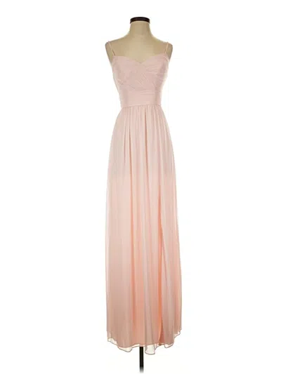 Pre-owned David's Bridal Cocktail Dress In Pink