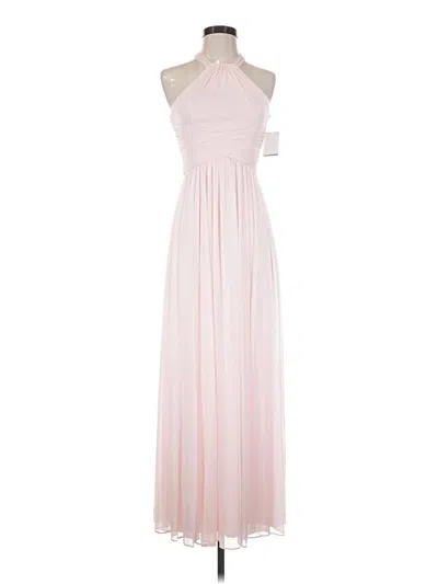 Pre-owned David's Bridal Cocktail Dress In Pink