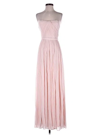Pre-owned David's Bridal Cocktail Dress In Pink