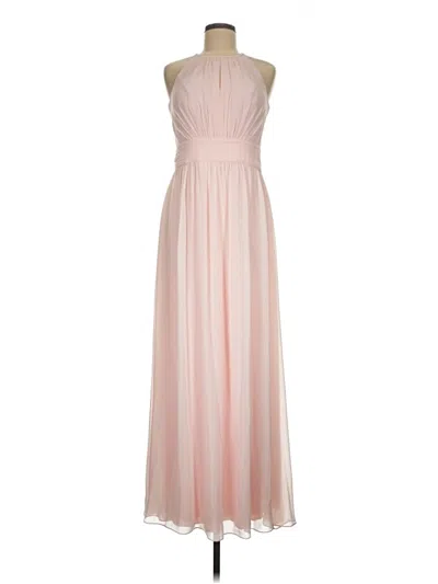 Pre-owned David's Bridal Cocktail Dress In Pink