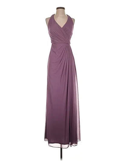 Pre-owned David's Bridal Cocktail Dress In Purple