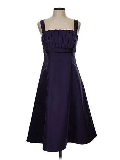 Pre-owned David's Bridal Cocktail Dress In Purple