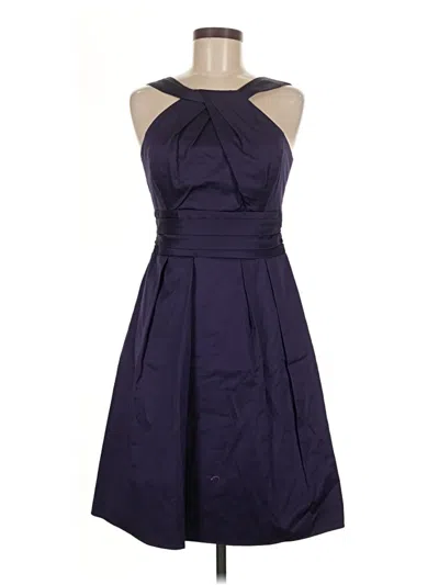 Pre-owned David's Bridal Cocktail Dress In Purple
