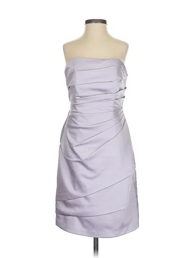 Pre-owned David's Bridal Cocktail Dress In Purple