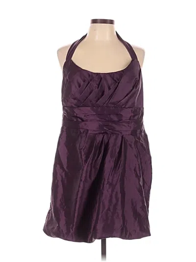Pre-owned David's Bridal Cocktail Dress In Purple