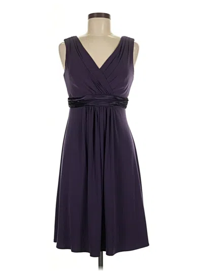 Pre-owned David's Bridal Cocktail Dress In Purple