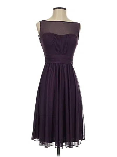 Pre-owned David's Bridal Cocktail Dress In Purple