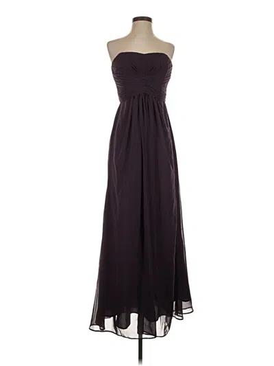 Pre-owned David's Bridal Cocktail Dress In Purple