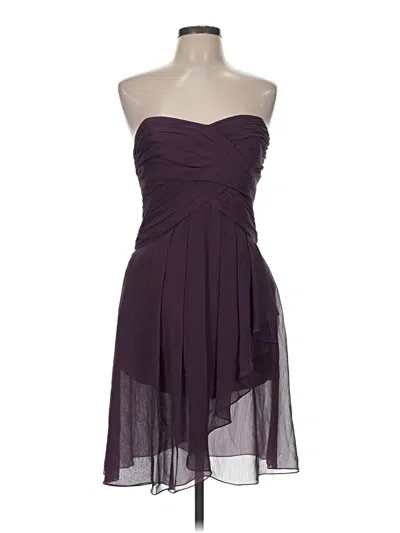 Pre-owned David's Bridal Cocktail Dress In Purple